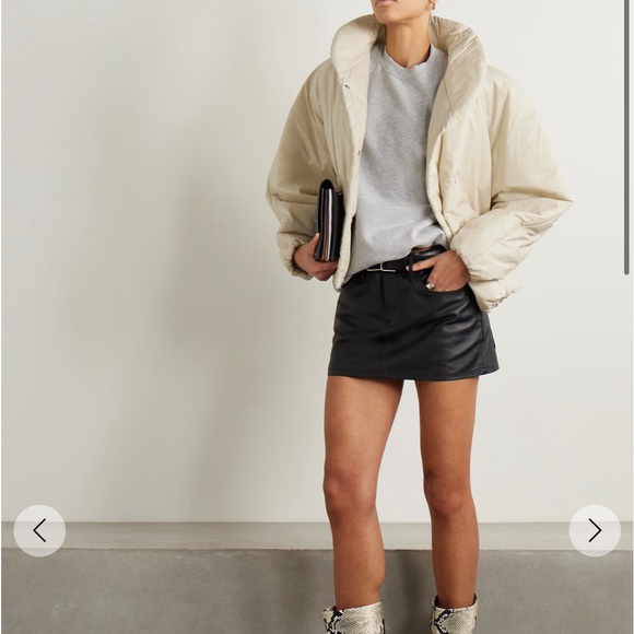 Isabel Marant Dylany double-breasted padded cotton-blend shell jacket NWT - Picture 2 of 5